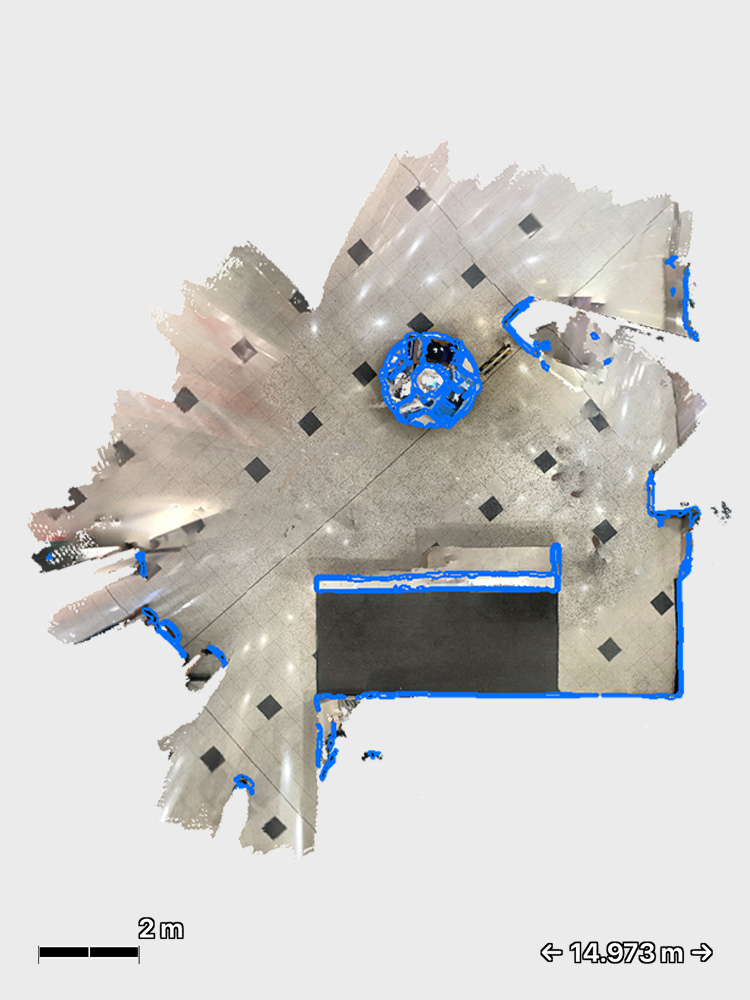 3d scan of space